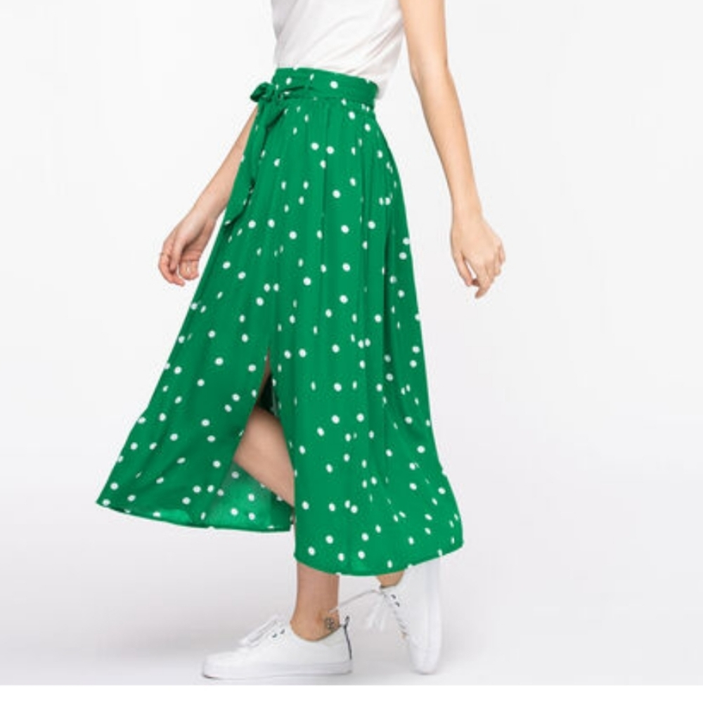 BRAND NEW Polka Dot Midi Skirt